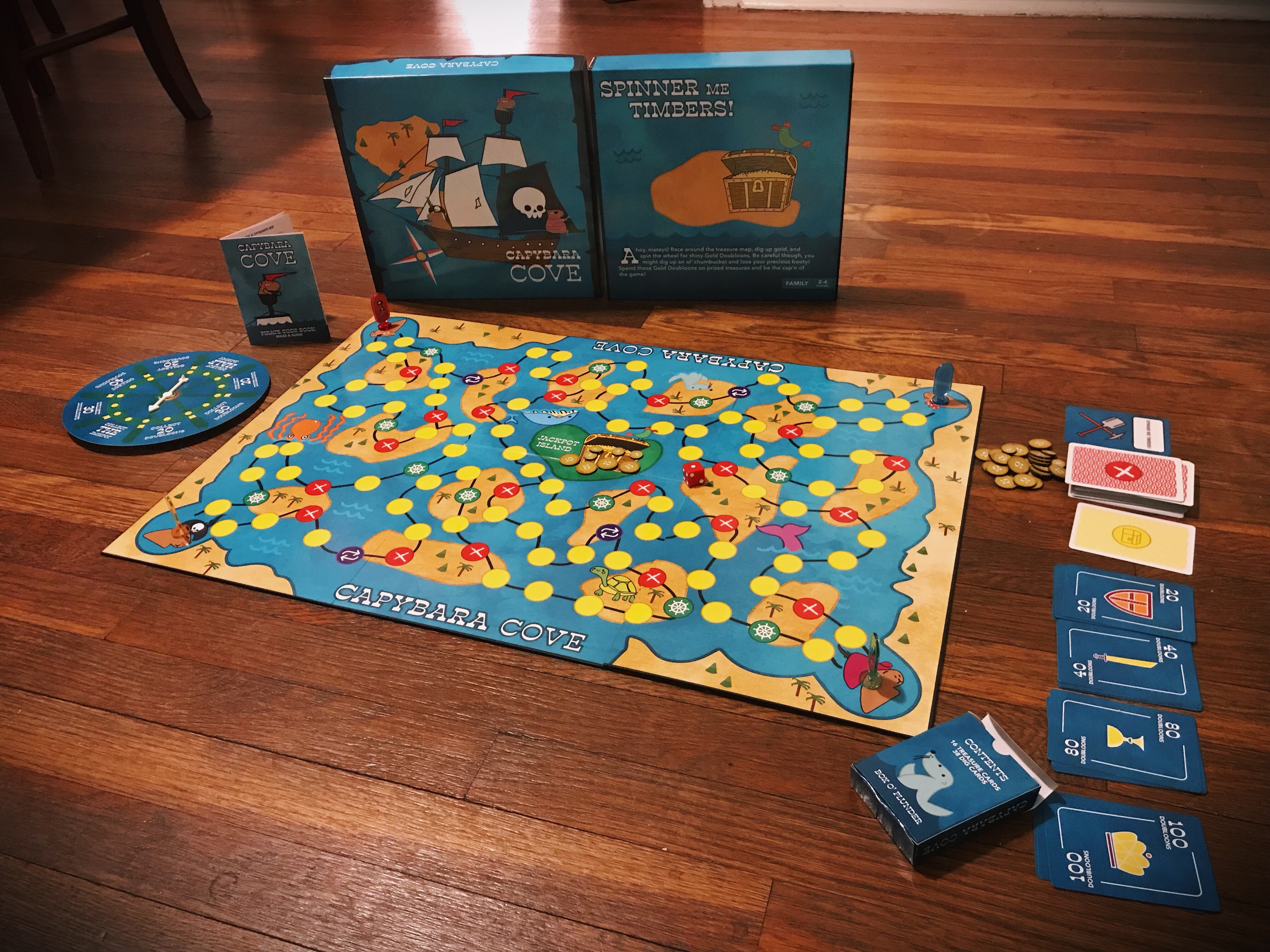 Capybara Cove Board Game