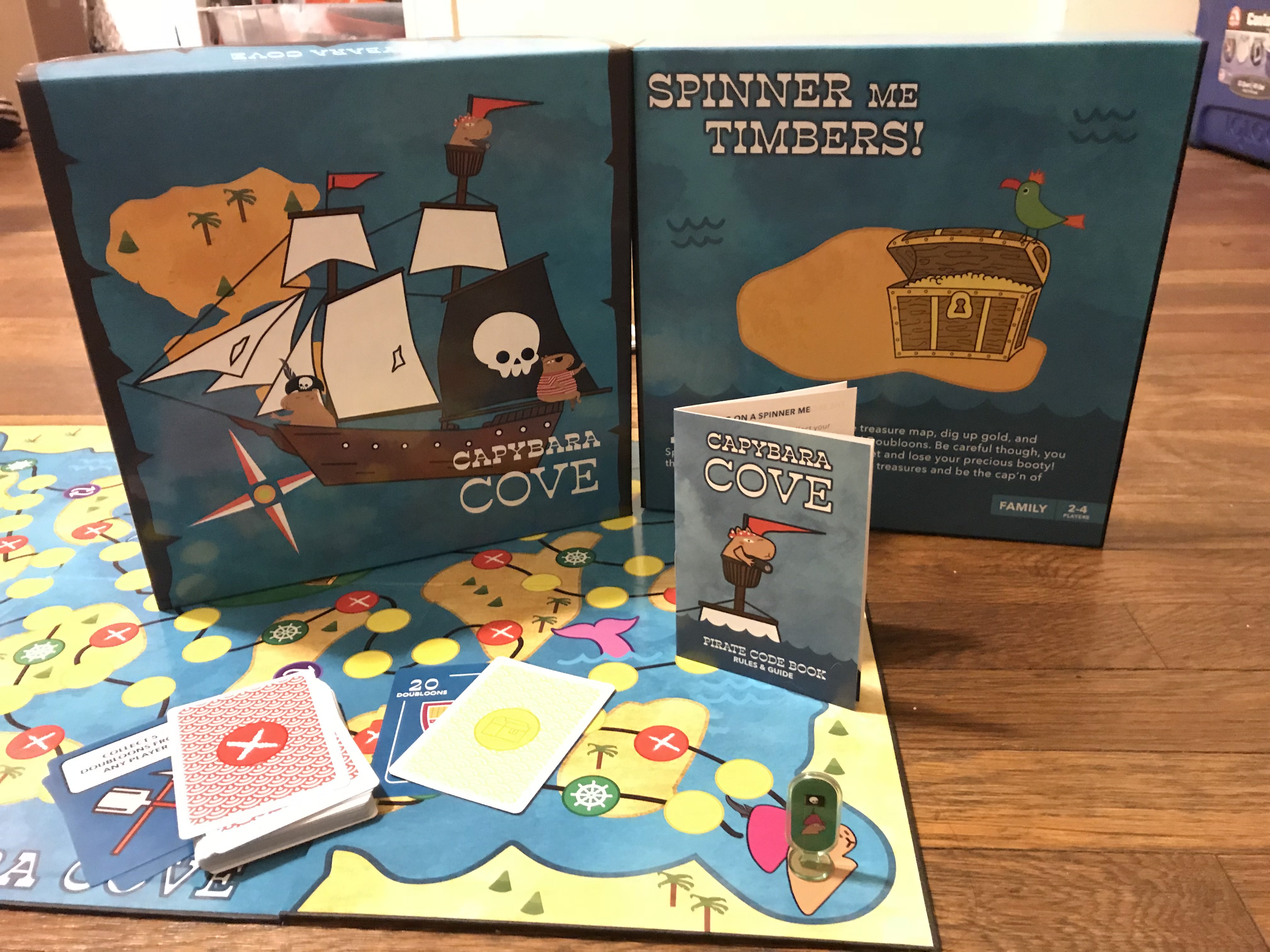 Capybara Cove Board Game